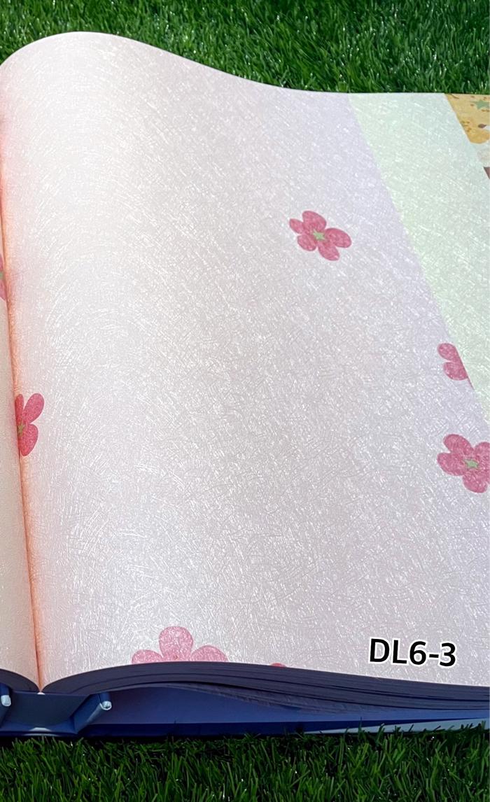 Gambar Wallpaper Dinding Bunga Cherry Simple Pink Biru Ungu Orange - DL6-3 dari Mansion Wallpaper undefined Tokopedia