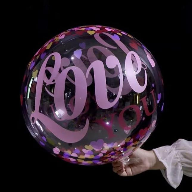 Gambar balon pvc 20inch transparan / balon pvc bening motif - zs#E dari Istanaparty undefined Tokopedia