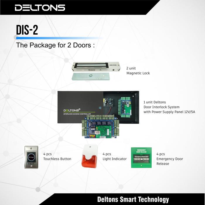 Gambar Door Interlock System Airlock Door Access Control - 2 Doors dari SOS Sicherheit undefined Tokopedia