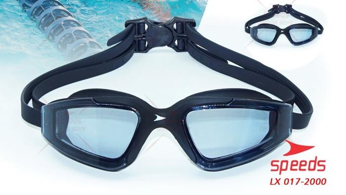 Gambar Kacamata renang dewasa Swimming Google Speeds LX 017-2000 - Hitam dari RAGA SPORTS undefined Tokopedia