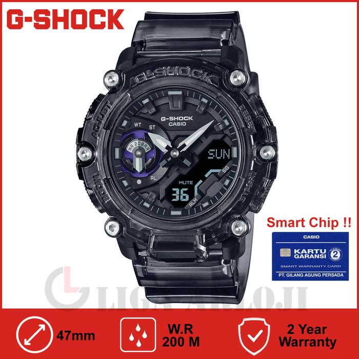 Promo Casio G-SHOCK GA-2200SKL-8ADR Jam Tangan Pria GSHOCK GA2200