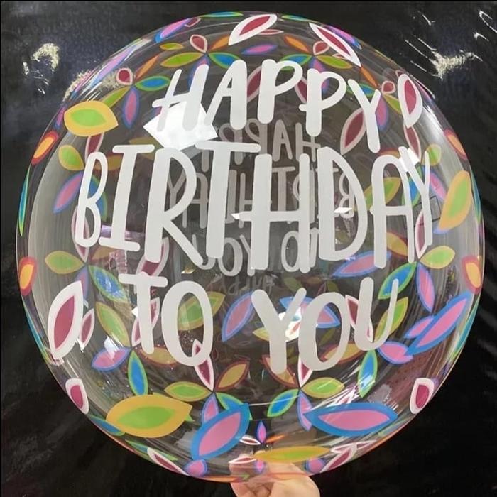 Gambar balon pvc 20inch transparan / balon pvc bening motif - Zs#B dari Istanaparty undefined Tokopedia