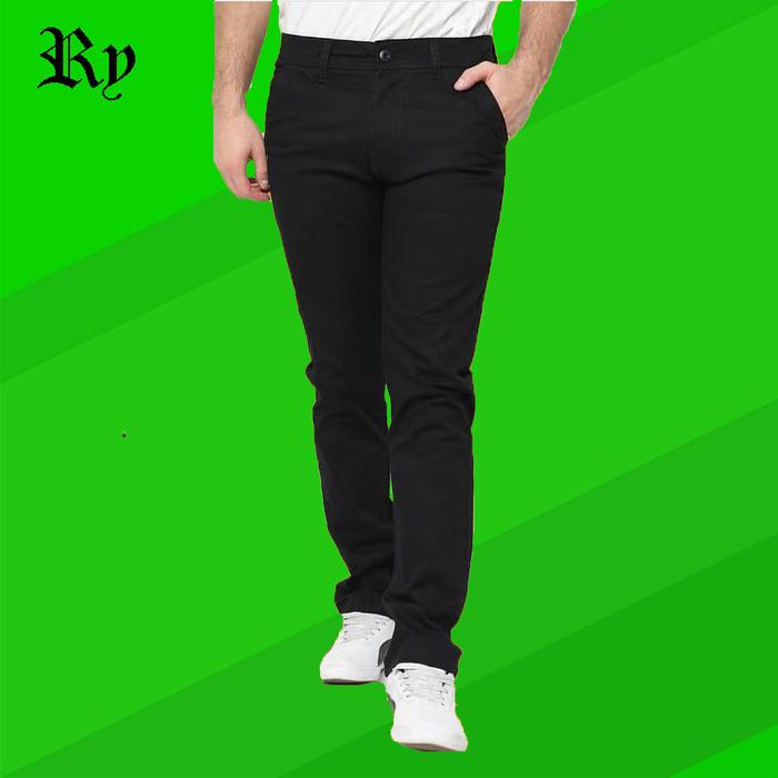 Gambar CHINO HITAM MALMO IMPRESIF - 28 dari Agemans undefined Tokopedia
