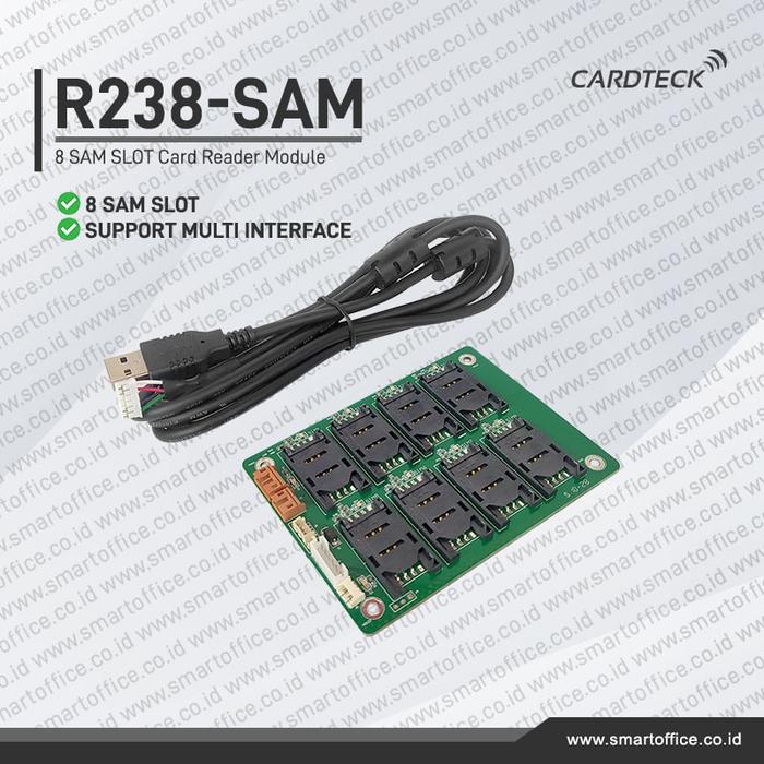 Gambar 8 SAM Slot Card Reader Modul Electronic Card Payment Cardteck R238-SAM dari FOCUS SECURITY STORE undefined Tokopedia