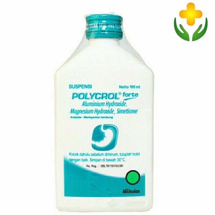Gambar Polycrol Forte 100 ml Obat Maag Lambung - 100 ml dari APOTEK BAROKAH MEDIKA undefined Tokopedia