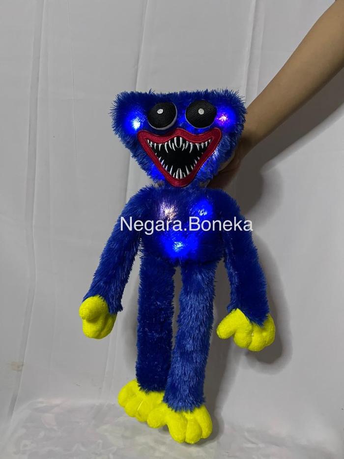 Gambar Boneka Huggy Wuggy Game Poppy Play Time & Tiktok Doll Soft ukuran 40cm - HuggyWuggy Biru, NonLED dari Faths Negara Boneka undefined Tokopedia