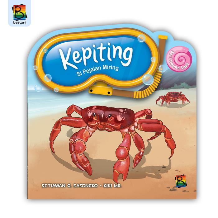Gambar Buku cerita anak - seri hewan laut - kepiting dari Bestaribookstore undefined Tokopedia