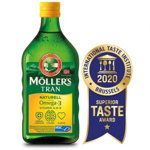 Gambar Moller's Tran Cod Liver Oil - Natural dari Shopwellasia undefined Tokopedia