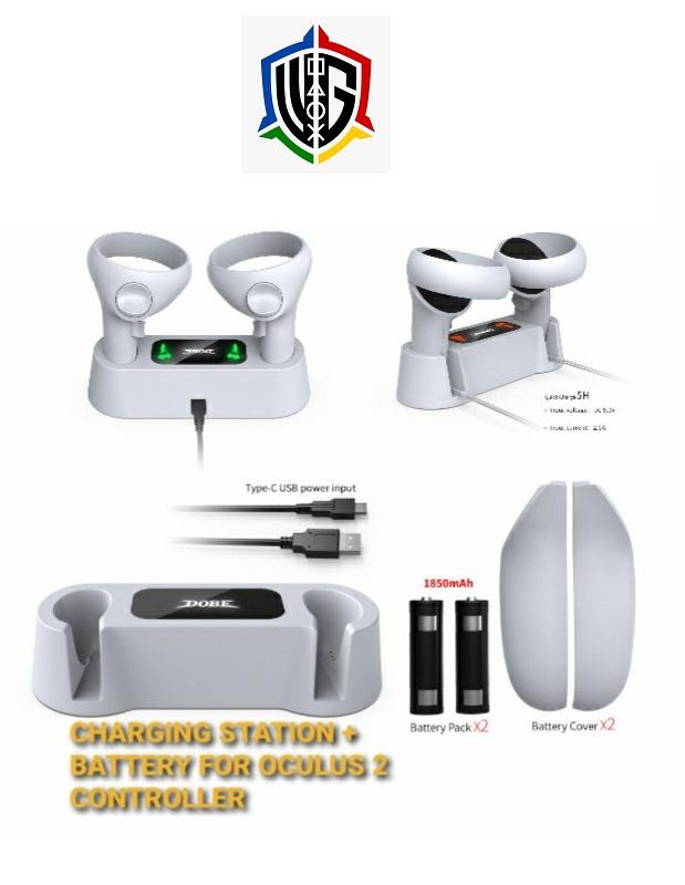 Jual OCULUS QUEST Dobe Charging DockController Charger Holder