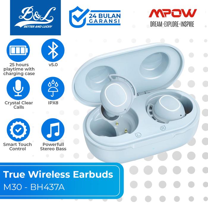 Jual MPOW M30 Earphone Earbuds TWS 
