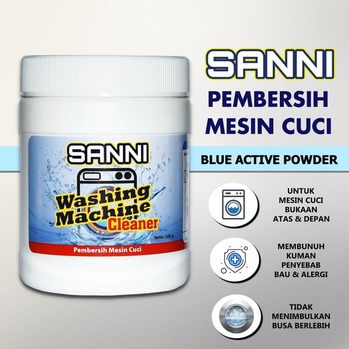 Gambar SANNI Washing Machine Cleaner Pembersih Mesin Cuci TOP FRONT LOADING dari Bumitra Indo Chem undefined Tokopedia