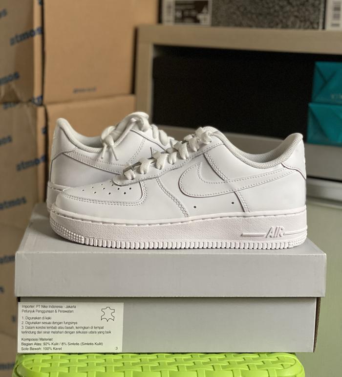 Triple White White Air Force Mens Low Nike Air Force Low '07