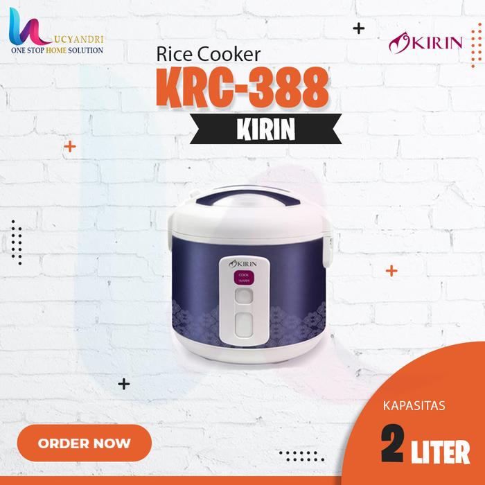 Gambar All Must Go!! SALE Kirin Rice Cooker 2.0 Liter KRC-388 Tetran NEW Asli - Blue dari Lucyandri Official undefined Tokopedia