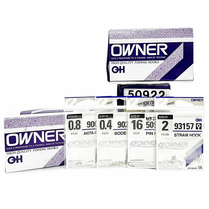 Gambar Kail | Pancing OWNER PIN HOOK - SATUAN dari Omori Fishing Indonesia Real undefined Tokopedia