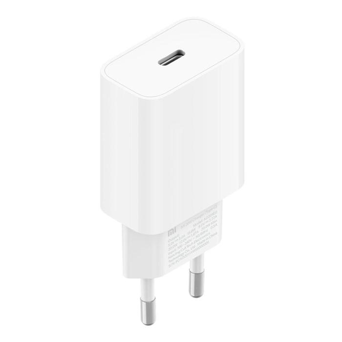 Gambar Mi Charger 20W (Type C) Pengisian Cepat Portable Kompatibilitas - White dari Xiaomi Indonesia undefined Tokopedia