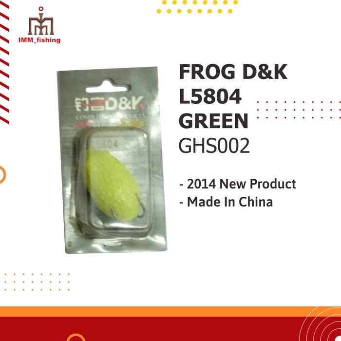 Gambar FROG D&K L5804 - RED dari Imm Fishing undefined 4 Tokopedia