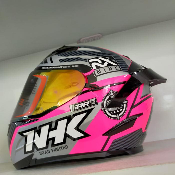 Jual Helm NHK Rx9 Racer Pink Paket Ganteng Kota Malang