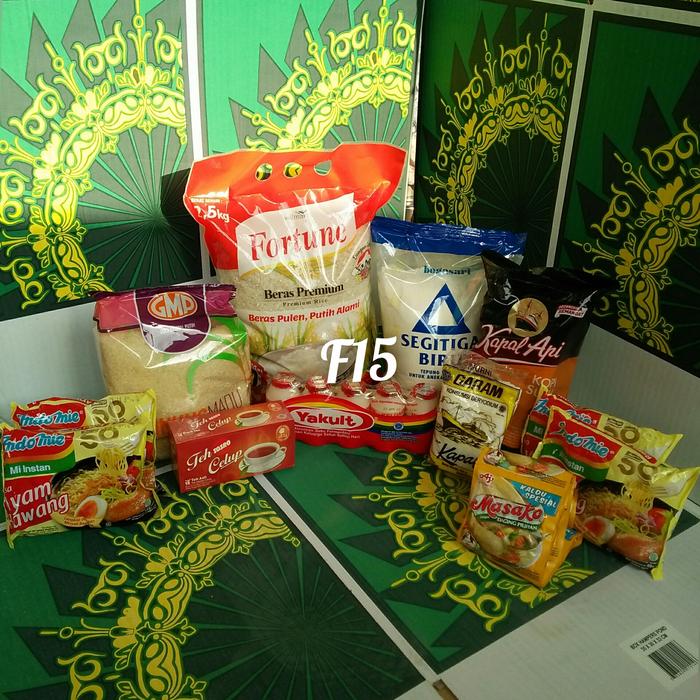 Gambar paket sembako THR - Hijau dari F15 undefined Tokopedia
