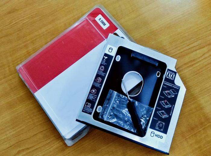 Gambar CADDY | HDD CADDY SATA 9.5MM / 12.7MM - 9.5MM dari Java Kabel undefined Tokopedia