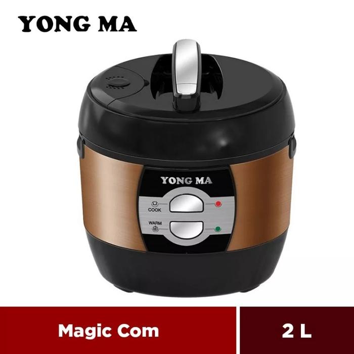 Gambar Rice Cooker Yong Ma Magic Com Kapasitas 2 liter SMC7033 - Gold dari Gadget-Station undefined Tokopedia
