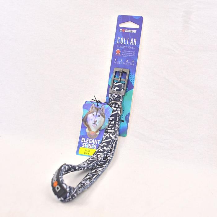 Gambar DOGNESS Kalung Anjing EL02 Elegant Series Collar Black - L dari Pet Republic Indonesia Kota Administrasi Jakarta Utara Tokopedia