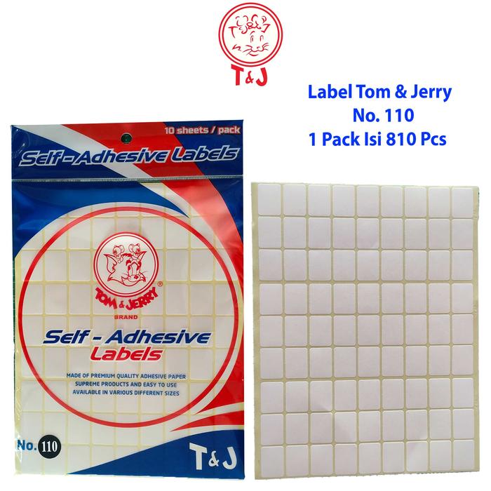 Sticker Label No. 99 Jual Label Sticker Tom & Jerry / No 99 100 101 104 105 106 107 108 - No ...