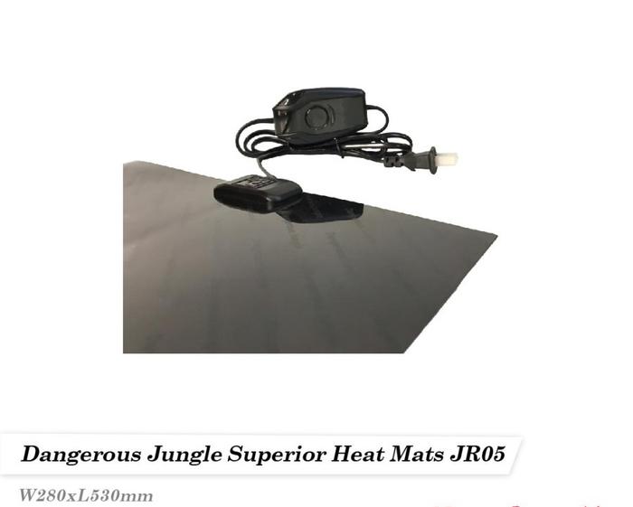 Gambar Heat Pad / Heat Mats Dangerous Jungle JR Series / Pemanas Kandang - W280xL530mm dari Reptizoo undefined Tokopedia