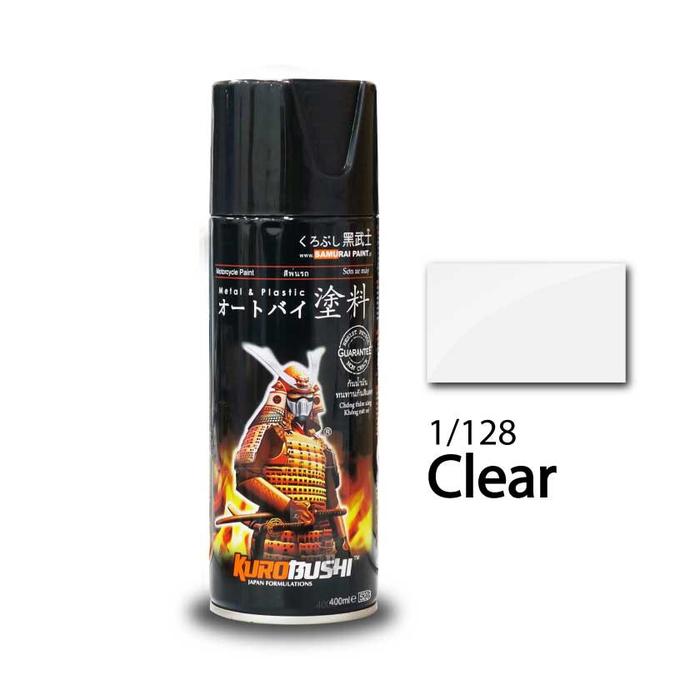 Gambar Pilox Samurai Paint Kurobushi 400ml Warna Glossy, Metallic, Doff. dll - Clear 128 dari Baru Indah undefined Tokopedia