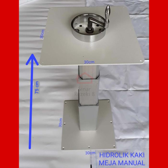 Jual Hidrolik Kaki Meja Manual / Adjustable Adjustable Lift Desk Table ...