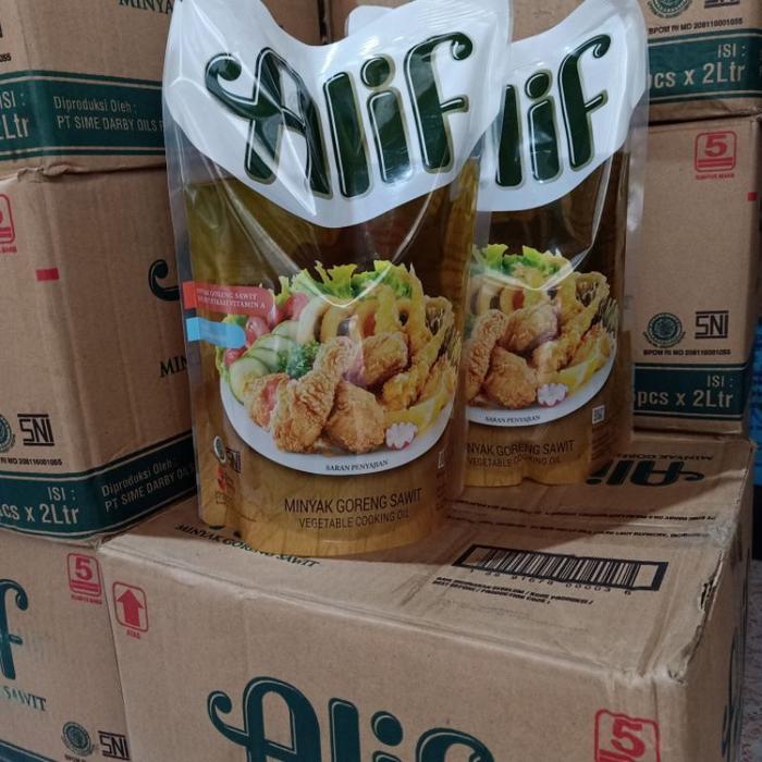 Gambar Minyak Goreng Alif Kemasan 2 Liter dari Juragan Sayur Banjar undefined Tokopedia