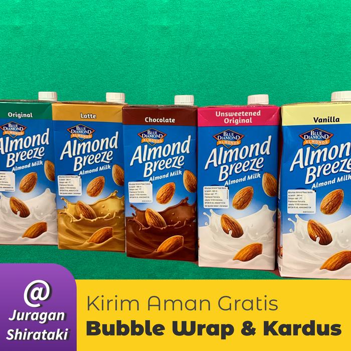 Gambar susu almond breeze almond milk blue diamond 946ml - Vanila dari juragan shirataki undefined Tokopedia