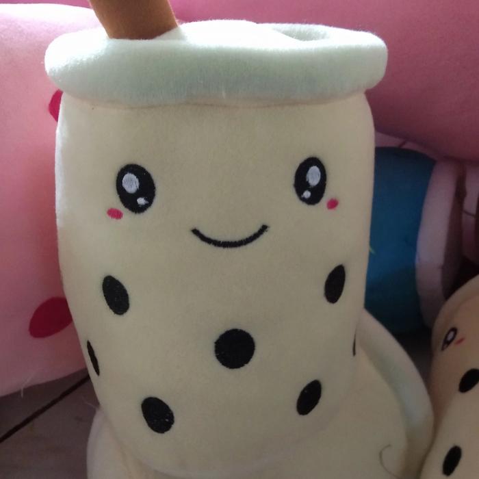 Gambar MAINAN BONEKA BOBA MILK TEA BROWN SUGAR UKURAN M - cream dari nabilacollection29 undefined Tokopedia