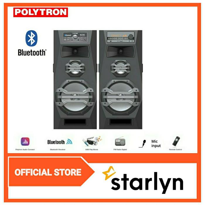Gambar POLYTRON Active Speaker PAS 2A15 /-FMB - WRAPPING dari STARLYN undefined Tokopedia