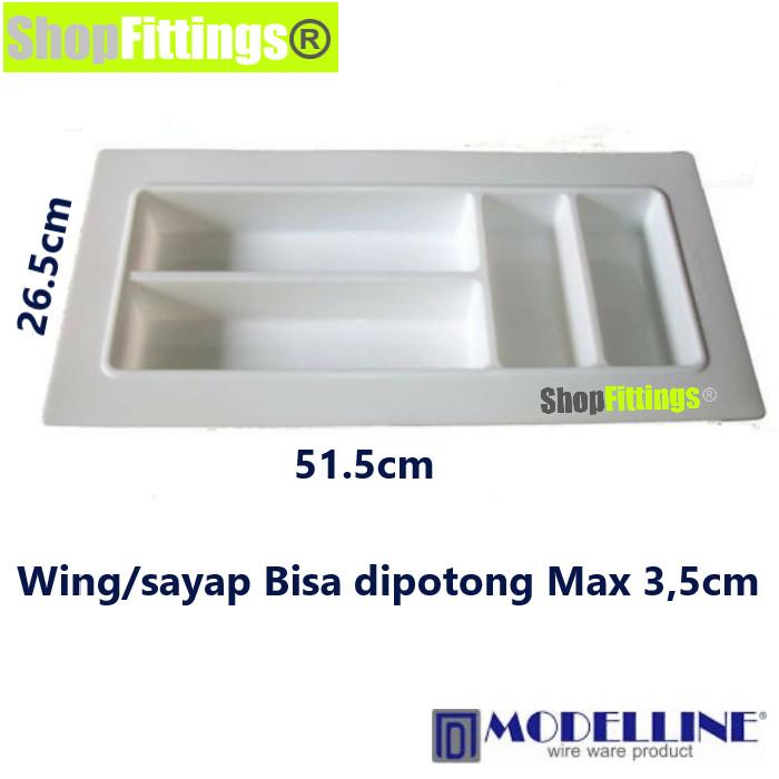 Gambar Rak Sendok Garpu Pisau Dapur Sekat Laci Alat Tulis - Modelline CIS dari Shop Fittings undefined Tokopedia