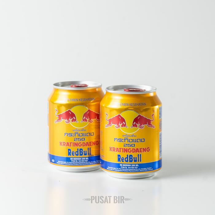 Gambar Kratingdaeng Red bull 250ml Kaleng dari Pusat Bir Green Lake undefined Tokopedia