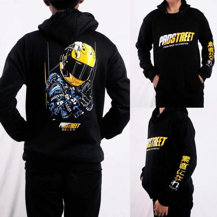 Gambar jaket prostreet hoodie - jaket prostreet sunmori - hoodie prostreet - Hitam, L dari iwangunawan1110 undefined Tokopedia