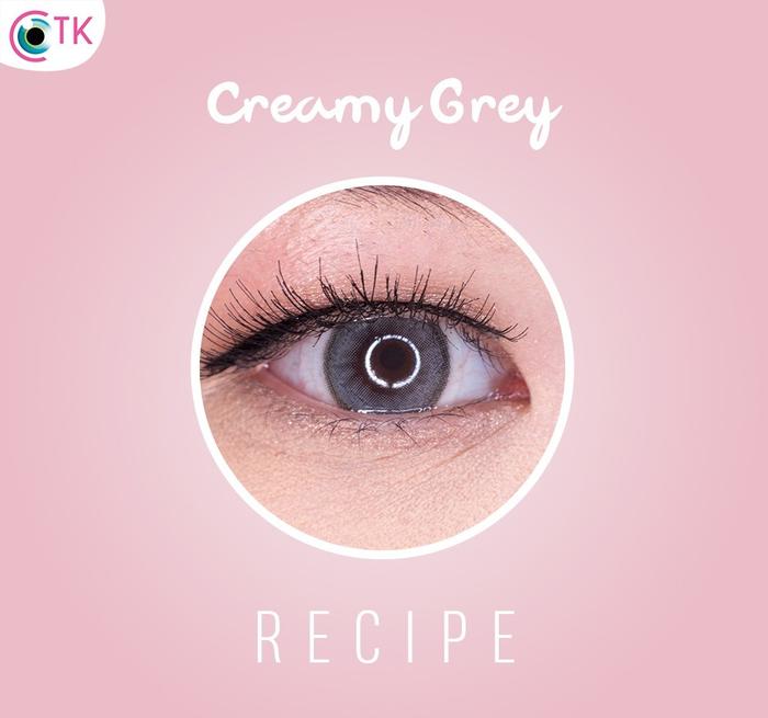 Gambar SOFTLENS RECIPE BY CTK NORMAL DAN MINUS 0.50 SD/ 2.50 - CREAMY GREY, NORMAL dari Piggy Lens undefined Tokopedia