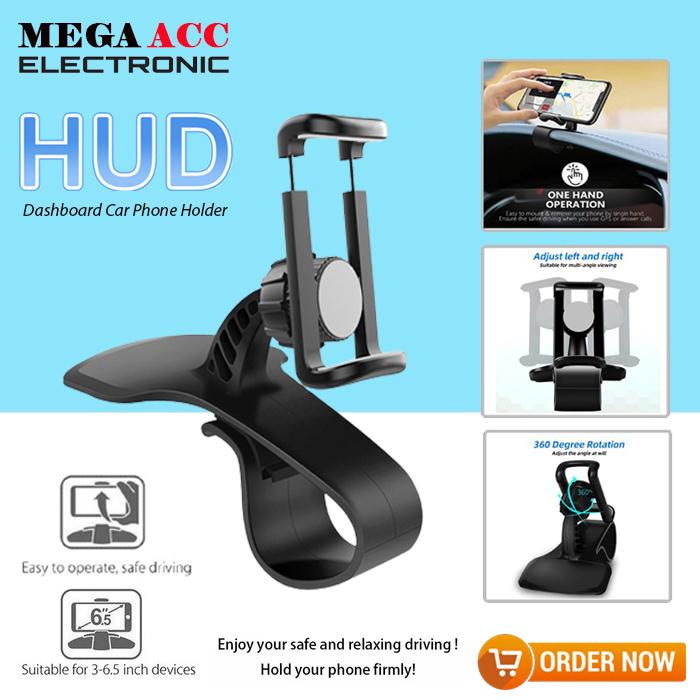 Jual Car Dashboard Phone Mount Universal HUD Clip Bracket Phone