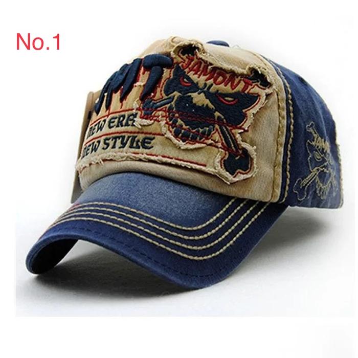Gambar Topi Baseball Cap import Topi Bisbol Skull Jamont - No.1 dari tirstore undefined Tokopedia
