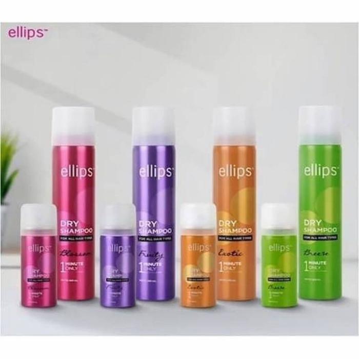 Gambar ellips dry shampoo 50ml 200ml/ shampoo kering - Orange, 50ml dari Kosmetikbyfisqi undefined Tokopedia