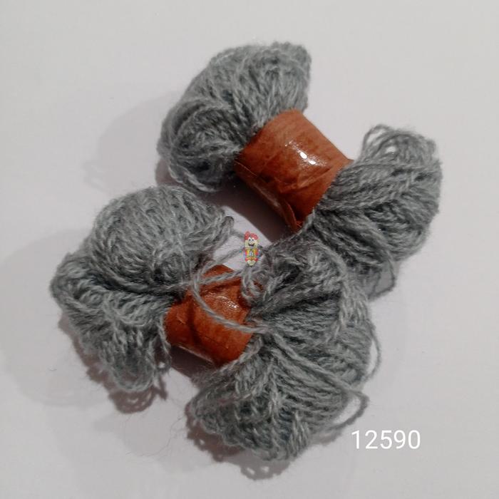 Gambar Benang wool / benang woll / benang wol rajut - abu muda dari Bali Stationery undefined Tokopedia