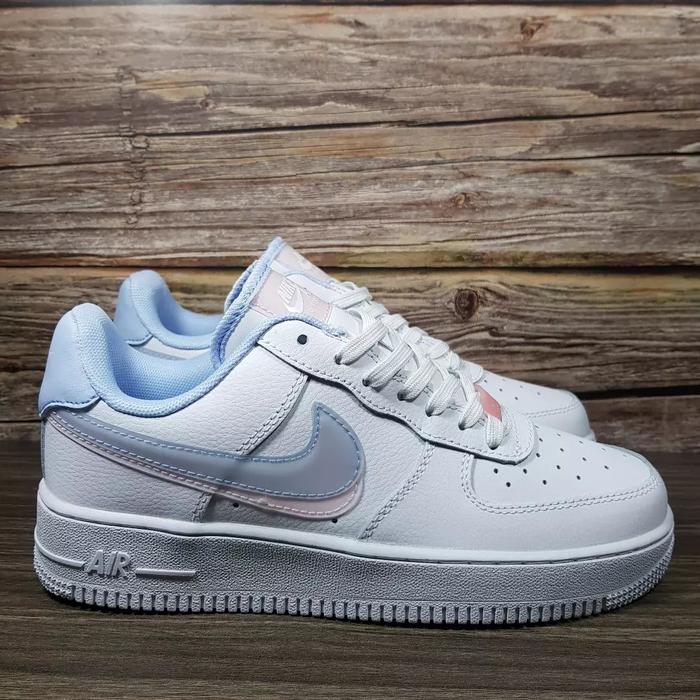 Jual Sepatu Nike Air Force Pink Blue Pink Blue, 36 Kota