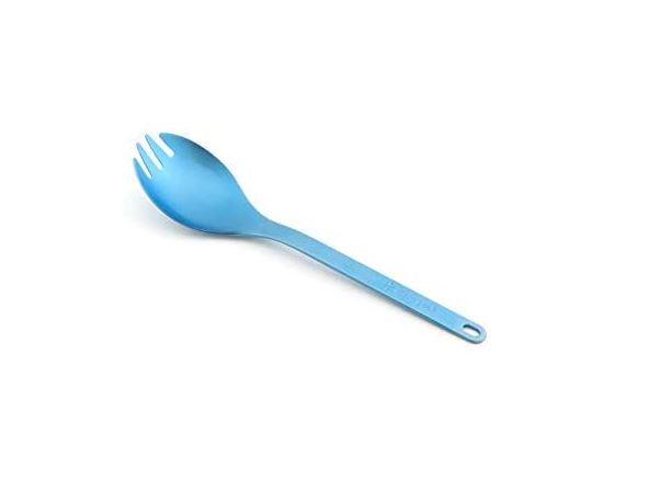 Gambar Snow Peak Titanium Spork - colored - Biru dari Kaimana Shop undefined Tokopedia