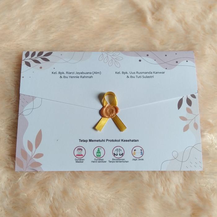 Gambar Undangan Amplop lipat Softcovr + Shel Wax (ALSC 03) - 1000 Keatas dari Grapik production undefined Tokopedia