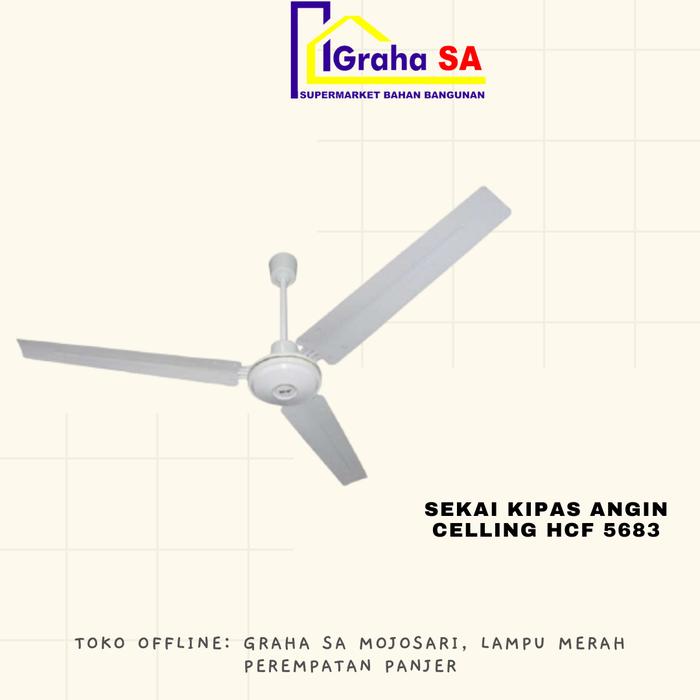 Gambar SEKAI KIPAS ANGIN CELLING HCF 5683 dari Sumber Abadi Mojosari undefined Tokopedia