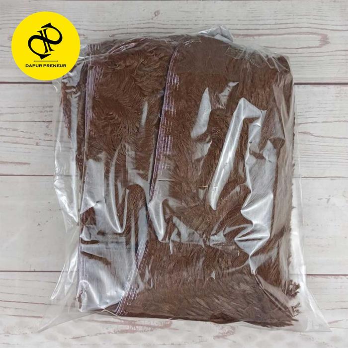 Gambar Karpet Lantai Bulu Kamar Tidur Floor Carpet Rug Bedside 60 x 120 Cm - Coklat, 60x120CM dari Dapur Preneur undefined Tokopedia