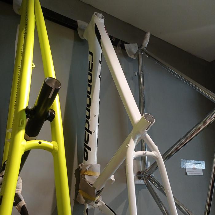 Gambar frame sepeda cannondale alloy impor - Putih dari TRENDSBIKE undefined Tokopedia