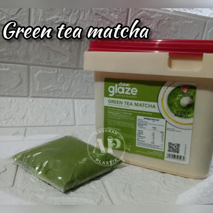 Gambar Glaze aneka rasa / topping donat / coklat cair / topping kue 250 gram - green tea dari Anugrah Plastik_NEW undefined Tokopedia