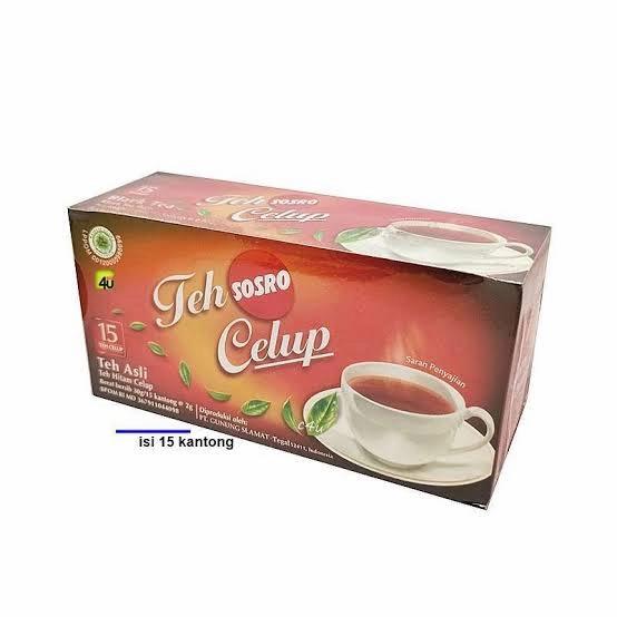 Jual Teh Celup Sosro Isi 15 kantong Kota Bekasi Fortuna19