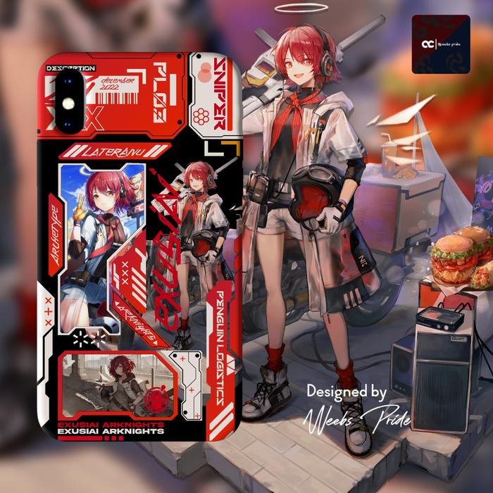 Gambar Phone Case Arknights - Exusiai - Weebspride - tipe 2, Anticrack dari Weebspride undefined Tokopedia